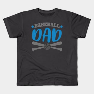 baseball daddy Kids T-Shirt